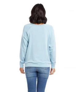 Karen Kane Twist Hem Sweatshirt