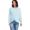 Karen Kane Twist Hem Sweatshirt
