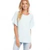 Karen Kane Ruffle Sleeve Top