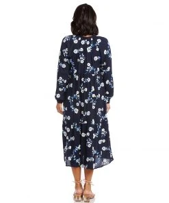 Karen Kane Tiered Peasant Dress Clothing