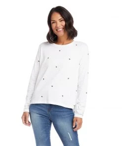 Karen Kane Clothing Long Sleeve Honey Bee T-Shirt