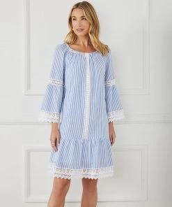 Karen Kane Mixed Lace Dress