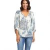 Karen Kane Petite Size Blouson Sleeve Top