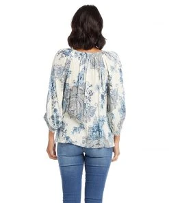 Karen Kane Clothing Blouson Sleeve Top