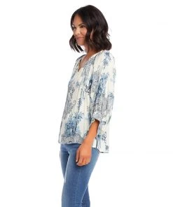 Karen Kane Clothing Blouson Sleeve Top