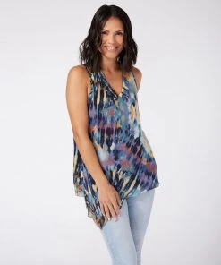 Karen Kane Uneven Hem Tank