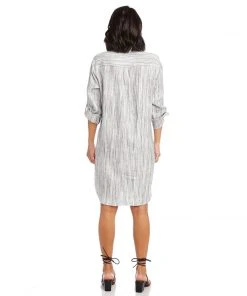 Karen Kane Linen Shirtdress