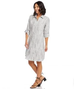 Karen Kane Linen Shirtdress
