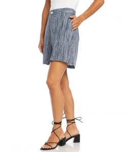 Karen Kane Clothing High Waist Pleated Shorts