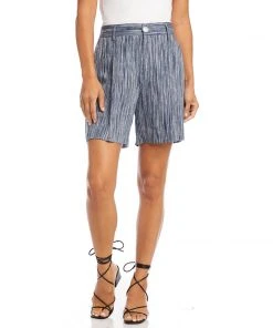 Karen Kane Clothing High Waist Pleated Shorts