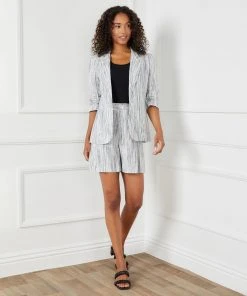 Karen Kane High Waist Pleated Shorts Clothing