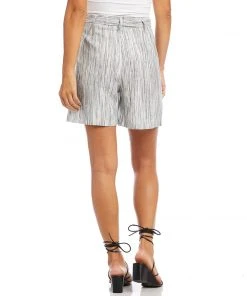 Karen Kane High Waist Pleated Shorts Clothing