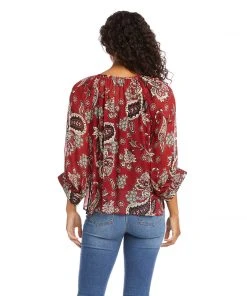 Karen Kane Blouson Sleeve Top