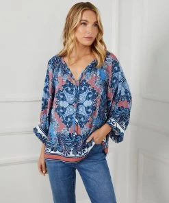 Karen Kane Clothing Blouson Sleeve Top