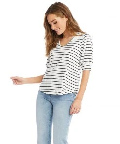 Karen Kane Puff Sleeve Top