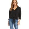 Karen Kane Tie-Front Top