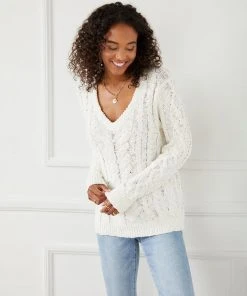 Karen Kane Clothing Cable Knit Sweater