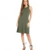 Karen Kane Dresses High Neck A Line Dress