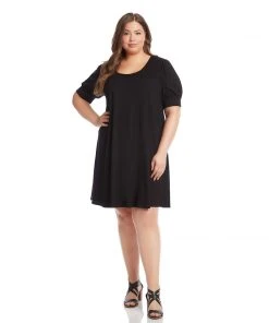 Karen Kane Plus Size Erin A-Line Dress Dresses