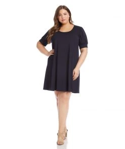 Karen Kane Plus Size Erin A-Line Dress Dresses