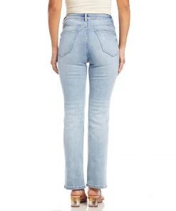 Karen Kane Classic Straight Jeans Bottoms