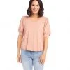 Karen Kane Blouson Sleeve Top Clothing