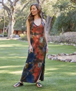Karen Kane Clothing Side Slit Maxi Dress