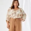 Karen Kane Plus Size Blouson Sleeve Top