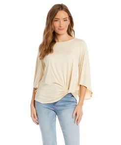Karen Kane Tops Flare Sleeve Pick Up Top