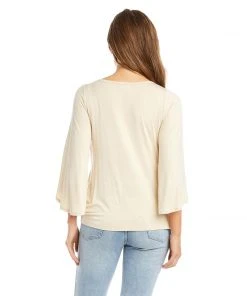 Karen Kane Tops Flare Sleeve Pick Up Top