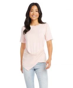 Karen Kane Side Drape Top Clothing