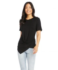 Karen Kane Clothing Side Drape Top