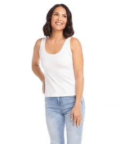 Karen Kane Tops Scoop Tank