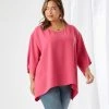 Karen Kane Plus Size Flare Hem Top