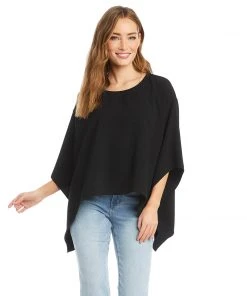 Karen Kane Clothing Flare Hem Top