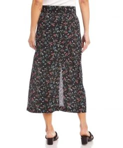 Karen Kane Button Front Skirt