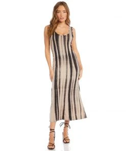 Karen Kane Scoop Neck Midi Dress Dresses