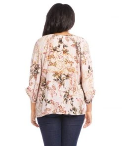 Karen Kane Plus Size Blouson Sleeve Top