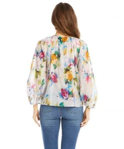 Karen Kane Peasant Top Clothing