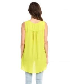 Karen Kane Layered V-Neck Tank