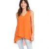Karen Kane Layered V-Neck Tank