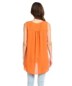 Karen Kane Layered V-Neck Tank