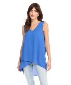 Karen Kane Clothing Layered V-Neck Tank
