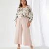 Karen Kane Plus Size Cropped Pants