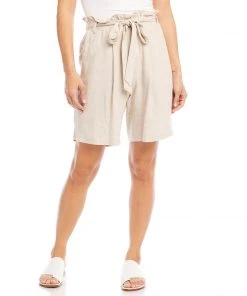 Karen Kane Paperbag Waist Shorts Bottoms