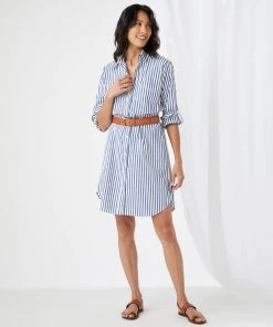 Karen Kane Clothing Stripe Shirtdress