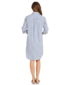 Karen Kane Clothing Stripe Shirtdress