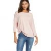 Karen Kane Clothing 3/4 Sleeve Pick Up Top
