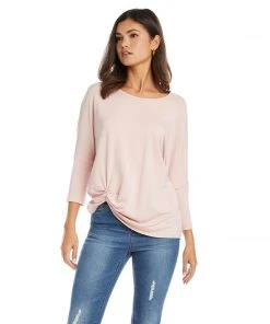 Karen Kane Clothing 3/4 Sleeve Pick Up Top