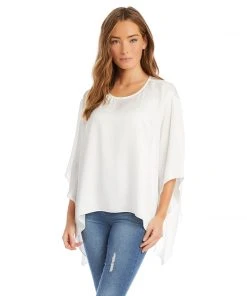 Karen Kane Clothing Flare Hem Top